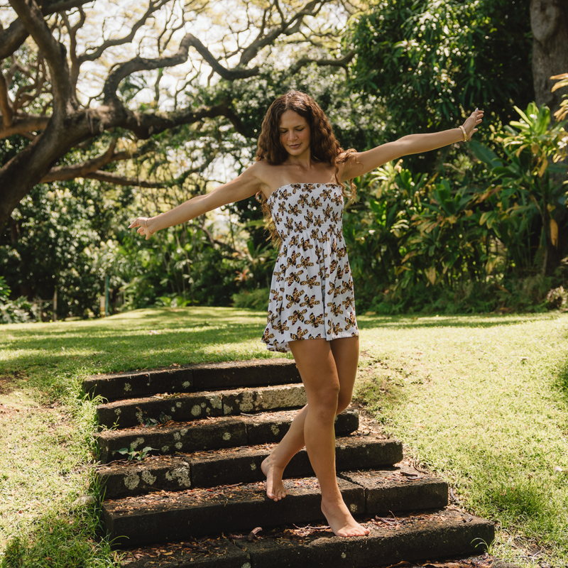 Aiko Dress Tiger Orchid